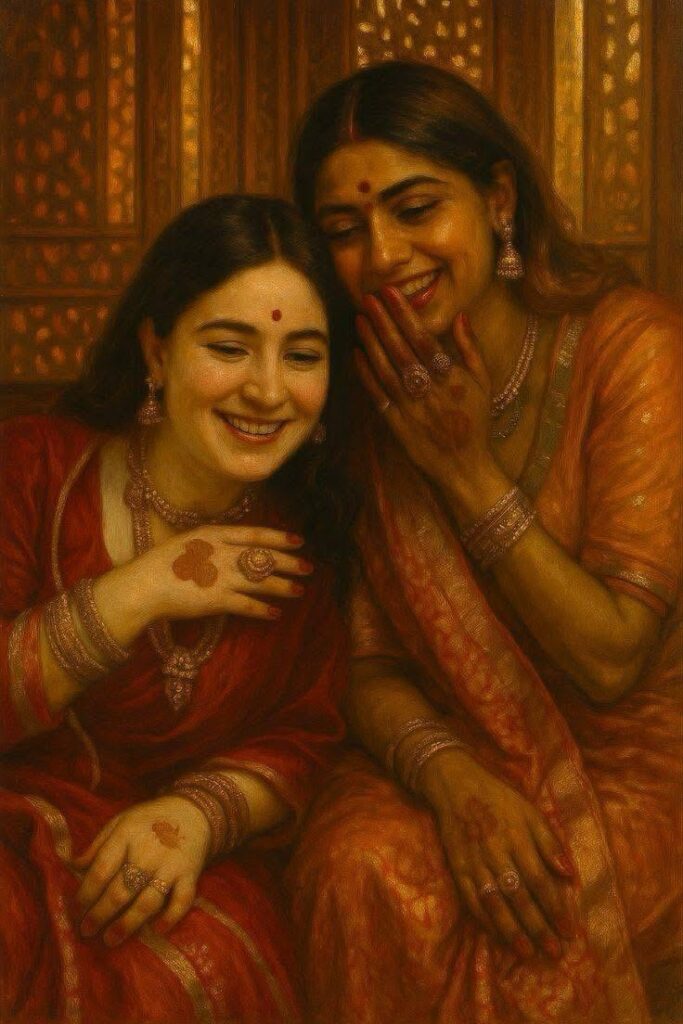 Tears of Gratitude: Reflecting Smita's emotional reunion with Rohini on her wedding day578