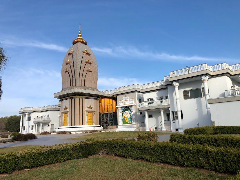 Radha Krishna temple is situated in USA puja Radha Rani