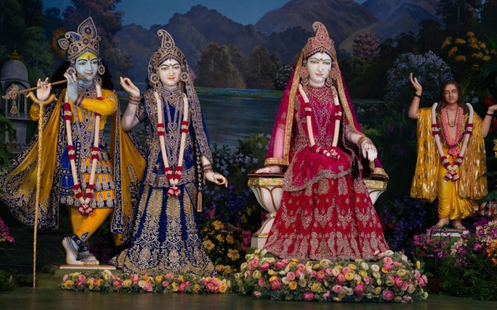 Krishna Janmashtami, a revered Hindu festival radharani