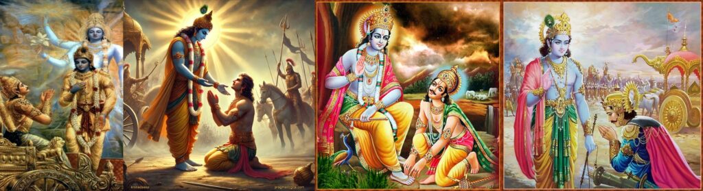 Kansa, who loved his cousin Devaki dearly, himself took the reins of her wedding chariot as the charioteer, eager to honor her. But as the chariot rolled forth
