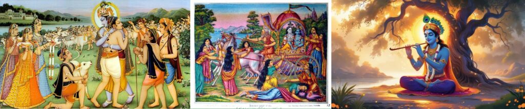 Birth-Naming of Krishna and Radha