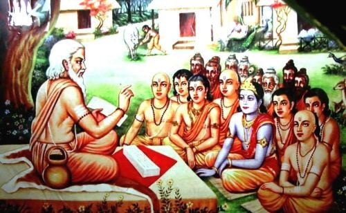 Krishna, Guru Sandipani