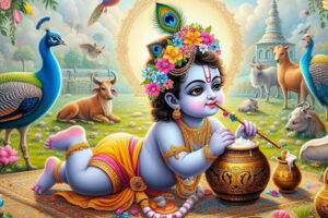 Krishna childhood miracles Dvapara Yuga