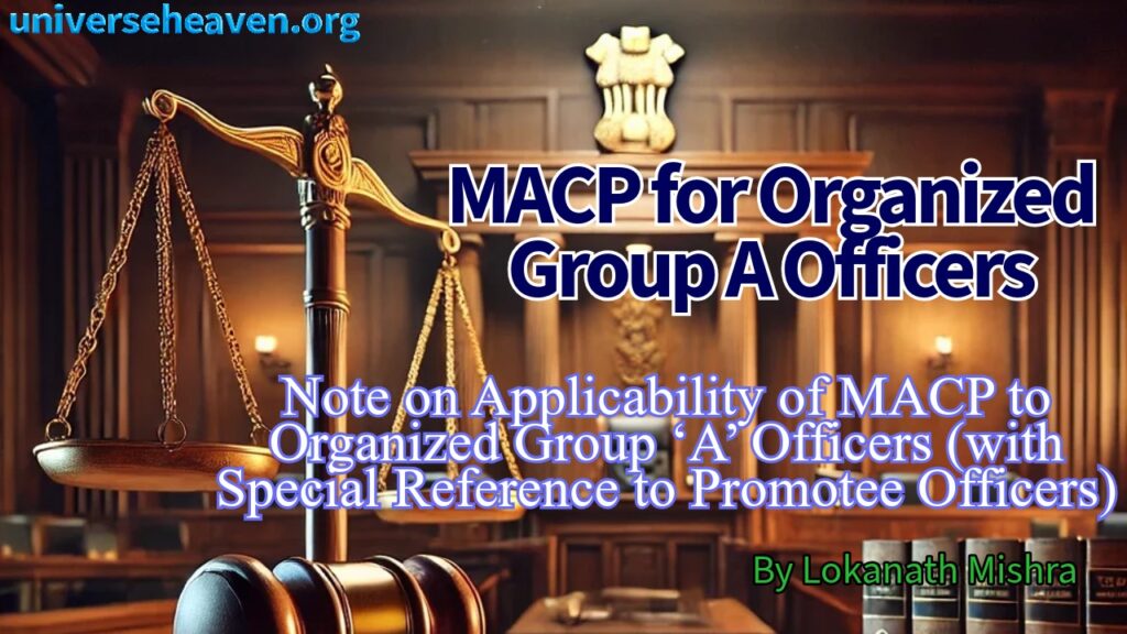 MACP for Organized Group A Officers