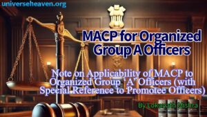 MACP for Organized Group A Officers