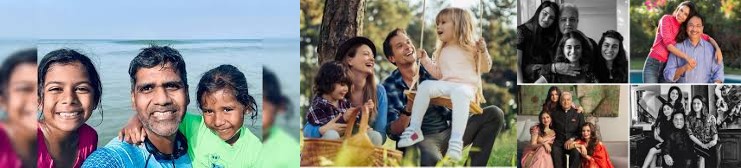 daughters built their own families and careers but remained deeply 