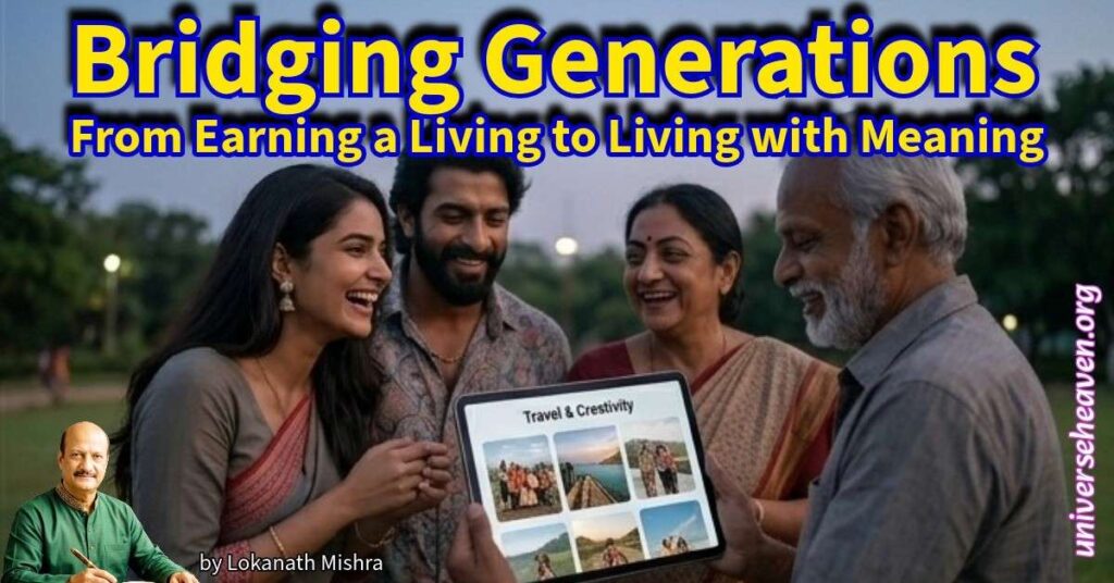 Bridging Generations: From Earning a Living to Living with Meaning