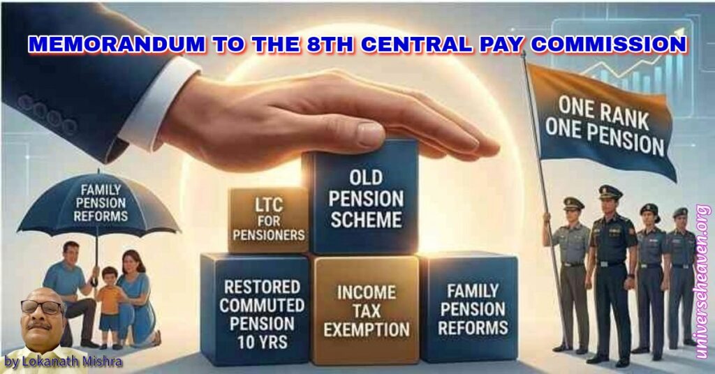 MEMORANDUM TO THE 8TH CENTRAL PAY COMMISSION