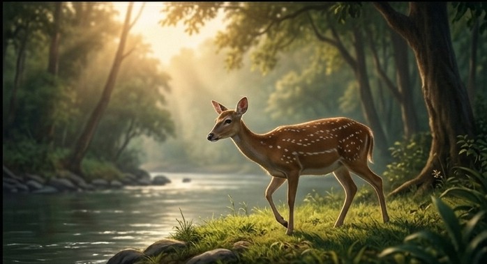 The Deer Who Prayed
