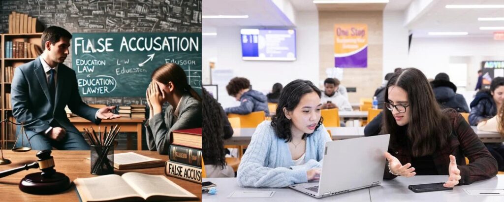college false accusation