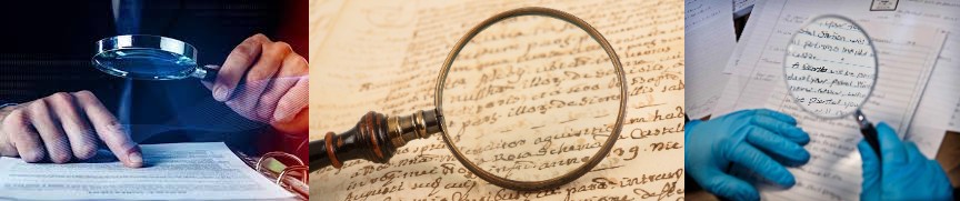 forensic handwriting proof