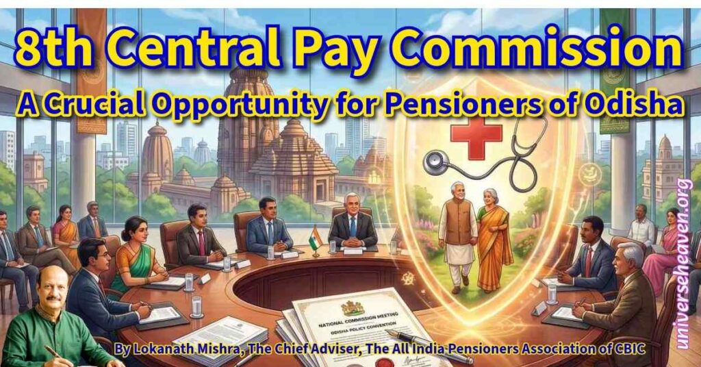 8th Central Pay Commission: A Crucial Opportunity for Pensioners of Odisha: