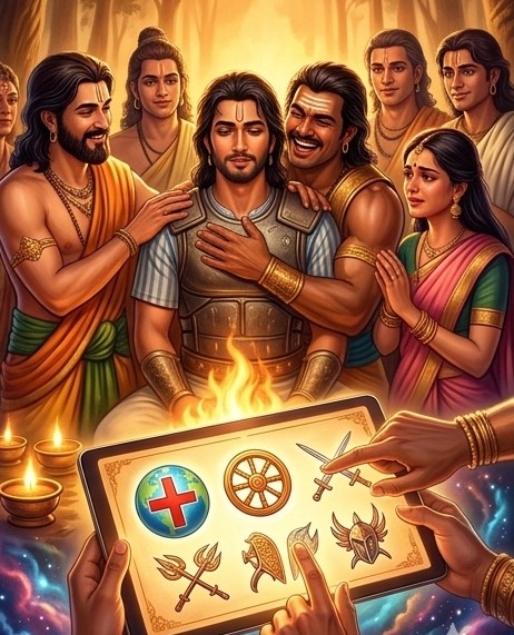 Arjuna’s divine journey Amaravati