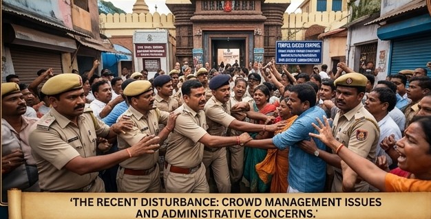Disturbance During Chandan Yatra in Puri