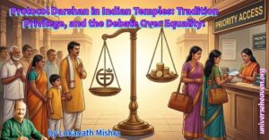 Protocol Darshan in Indian Temples