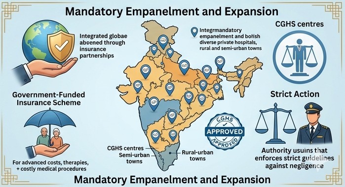 Strengthening CGHS for Pensioners and Senior Citizens in India