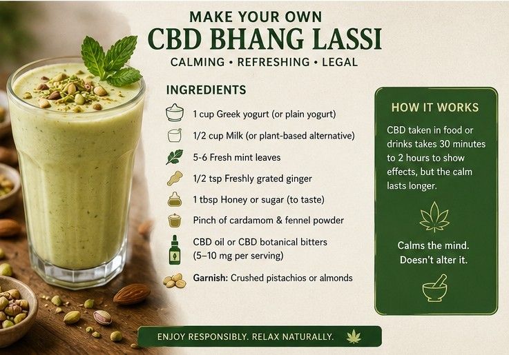 CBD Bhang Lassi