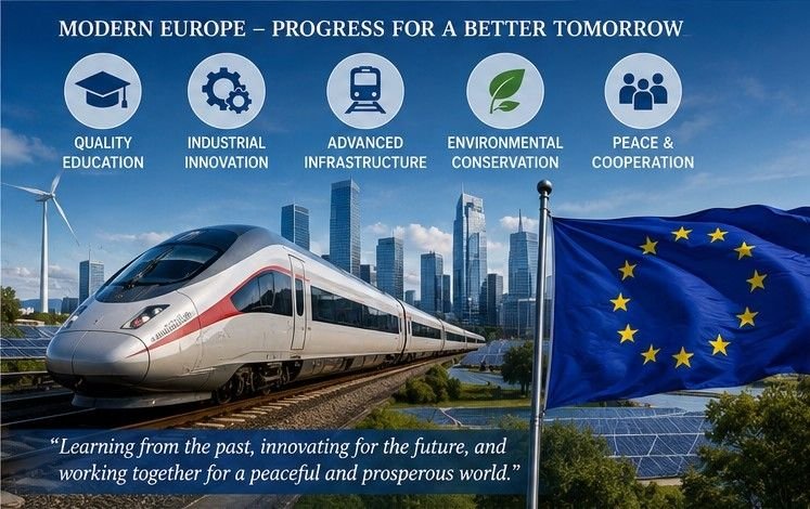 Europe – A Continent of History, Civilization and Modern Progress 🇪🇺