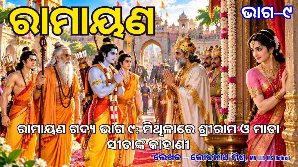 Ramayana Prose Part 9: Lord Rama, Sita and Mithila